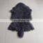 MONGOLIAN TIBETAN FUR SHEEPSKIN HIDE RUG PLUSH CURLY HAIRS 50X100CM