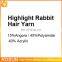 Highlight Rabbit Hair Yarn Color Alter