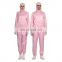 OEM Service ESD Electronic Cleanroom Garments Suit