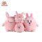 Small round series plush bear /fat pig stuffed animal toys