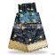 Hot Selling African Lace Fabrics Bazin Riche Lace Fabric,5 Yards Bazin Matching 2 Yards lace b170829001