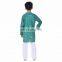 Soundarya new stylish casual printed cotton ethnic wear kurta pajama set for boys