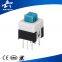 KFC 7*7 6 pins self-locking&non-lock small plastic electronic switch tact switch push button switch