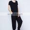 T-WP013 Wholesale Cheap Tight Leg Ankle Elasticized Waist Jogger Women Pants