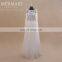 long sleeve beaded civil bohemian guangzhou wedding dress with handmade flowers