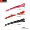 Dinshine professional hot sale leopard print plastic alligator hair clips