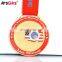 Cheap 3d fencing sport metal medal with ribbon