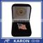 wholesale american flag lapel pin badge with velvet gift box
