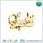 Zinc Alloy Hardware Manufacturer Metal Gold Custom Logo For Handbags