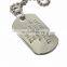 Fashion custom shape stainless steel dog tag for children