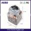 New design paintable piggy bank plastic money bank with talking function