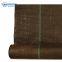 brown color heavy duty PP / PE anti weed matting ground cover roll