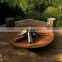 Outdoor corten steel bowl fire pit /outdoor corten steel bowl fire pit table
