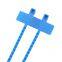MA - PS 6043 tamper proof airline tear off plastic security seal for luggage