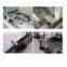 Three angles cutting aluminum profile CNC double head saw cutting machine