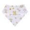 Upsimples Super Absorbent Bandana Drool Bibs  Organic  burp cloths cotton baby bandana bibs Baby Bandana Drool Bibs