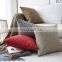 Burlap Linen Pillow Cover Couch Pillowcase for sofa Bedroom