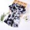 Explosive baby set tie-dye short-sleeved children's suit one generation casual male two-piece girl suit