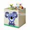 Kids Toy Baby Bed Animal Cartoon Folding Fabric Canvas Cube Storage Box