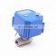 1/2" ,3/4" and 1" Stainless Steel NPT  2way Water Electric Ball valve for Drip Irrigation Valve