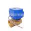 Custom Made Motorized Actuators Mini Electric Motor Smart Brass Ball Electro Actuator Valve Water for 12v Valves