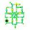 59m x 55m Giant Floating Aqua Park Obstacle Course Inflatable Water Playground