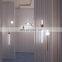 Modern Simple Nordic decorative light cylinder linear LED chandelier pendant light
