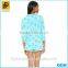 2016 Long sleeve printing cotton sleepwear pajamas