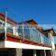 Tempered Glass Frameless Balcony Balustrade Railing System