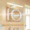 40CM Length 9W Chrome LED Mirror Lights Stainless Steel Makeup Wall Lights