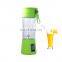 Black citrus bottle fruit mixer electric travel automatic stainless steel fresh orange juicer