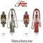 JCD007AB metal curtain hooks curtain rope laces