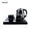 Cordless Automatic Plastic Electric Kettle tea tray set