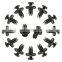 50Pcs Plastic Auto Rivet Bumper Fastener 6Mm Hole Plastic Rivet Nut Retainer Push Engine Cover For Car Door Trim Panel Clip