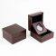 Luxury high-grade matte paint gold wooden coin box single wooden coin packing box