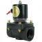 DKV electric12 volt 2 inch AC DC copper coil 24v 220v air water thread normally open close pvc plastic solenoid valve