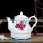 Rose Veins 1.5L Ceramic Electrical Tea Kettle