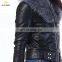 Autumn Leather Jacket Women's fashion washed Female leather coat slim wild plus size Leather Fashion Jacket