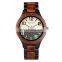 Wholesale BOBO BIRD Mens Watch Custom Quartz Japan Miyota Movement Natural Wood Watch