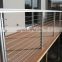 Modern Handrail square pipe balcony stainless steel railing design
