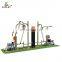 Double Sit Disable Fitness Equipment For Adult In Outdoor Fitness Device Used In Public Park And Community