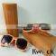 OEM Colored Wooden Sunglasses With Polarized Lens,fashionable Sunglasses,wooden Frame Sunglasses
