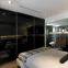 kun hao professional color black transparent toughened glass decoration processing