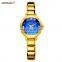 LONGBO 80453 Charm Bracelet Wrist Watch For Women Analog Quartz Watches Stainless Steel Strap High-End Ladies Wristwatches
