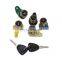 High Quality Door Lock Set 5 Pcs + 2 Keys 7701472590 for RENAULT KANGOO 97-10