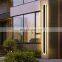 modern minimalist IP65 Outdoor waterproof wall lamp long strip garden lamp villa wall lamp background wall light