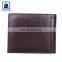 Anthracite Fittings Fashion Style Hot Selling Genuine Leather Women Wallet for Men