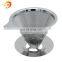 Reusable Pour Over Metal Coffee Filter Dripper Maker