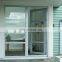 Casement Topwindow Aluminum Windows Aluminum Frame Casement Window with Tinted Glass Double Tempered Glass Aluminum Alloy Louver