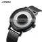 SINOBI Male Trendy Wristwatch S9800G Rotating Dial Creative Watch Simple Stylish Gentleman Hand Watches